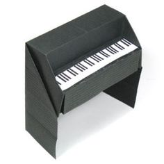 How to make a 3D origami piano (http://www.origami-make.org/howto-origami-piano.php)