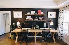 My Workspace by Ashley Jankowski #office #desk #workspace