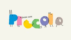 Cover Page #logo #cafe #cute #kids #picollo