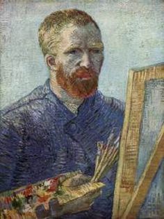 Vincent Van Gogh, Self-Portrait in front of the Easel (1888)