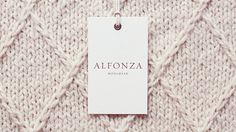 Alfonza woolwear branding corporate design minimal beauty We are Asís buenos aires argentina mindsparkle mag fashion style beige pink women