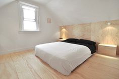 FFFFOUND! | THE BRICK HOUSE #interior #creative #white #design #black #wood #furniture #bed