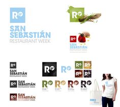 San Sebastián Restaurant Week: visual identity #logo #brand #logotype