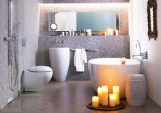 55 Cozy Small Bathroom Ideas #ideas #small #bathroom