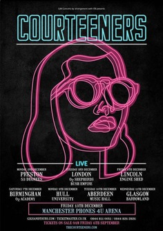 The Courteeners Gig poster