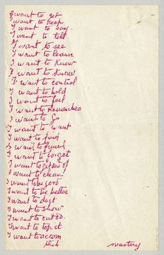 Stuff of dreams: Louise Bourgeois at the Freud Museum – in pictures | Art and design | guardian.co.uk #handwriting #sketchbook #bourgeois #diary #want
