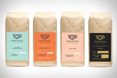 Bow Truss Coffee #pattern #packaging #label #identity #coffee