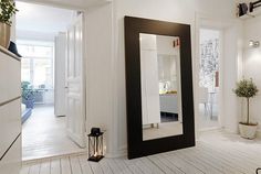 The Design Chaser: Interior Styling | Oversized Mirrors #interior #mirror #design