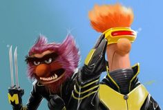 X-Muppets on yay!everyday #illustration #muppets #men