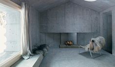 Refugi Lieptgas | urlaubsarchitektur.de|holidayarchitecture.com #concrete