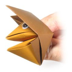 How to make a traditional talking origami fox (http://www.origami-make.org/howto-origami-fox.php)