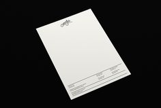 The Cottesloe Beach Hotel by Corey James #stationary #letterhead