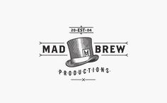 mad brew productions logo design #logo #design