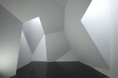 Anna Schwartz Gallery Works STEPHEN BRAM #space #triangle #architecture #minimal #room