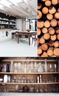 rustic dining room #interior #design #decor #kitchen #deco #decoration
