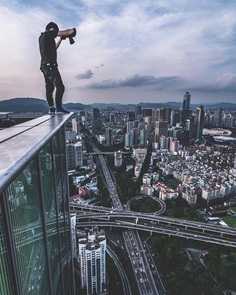 Insane Photos of Hong Kong Taken From The Rooftops by Nicholas Ku