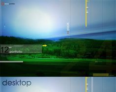 Serene Desktop #desktop #field #sky #poster #joshuaz #forest