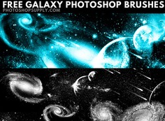 Space Brushes by PhotoshopSupply