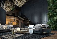 Attractive Paris Apartment by Iryna Dzhemesiuk and Vitaly Yurov - interior design, interior, #decor, home decor, home #design, #interiordesi