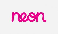 Neon | Young #pink #logo #identity #handdrawn