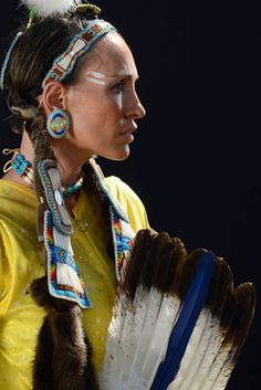 Beautiful Portrait of native american jingle dancer. #portraits #photography #american #native