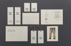 Tenue de Nîmes Identity | Another Something #stationery