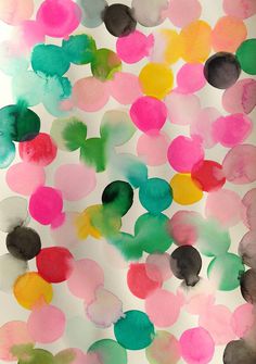 101 marieke confetti #spots #painting #confetti