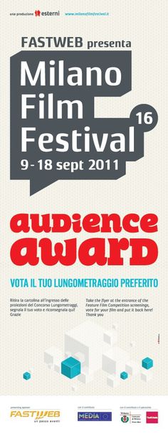 Milano Film Festival #festival #design #milano #poster #film