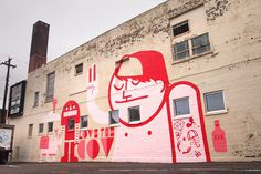 Love the Cov #mural #covington #paint #art #street