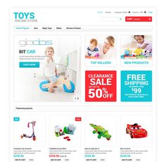 Toys Store Prestashop Themes