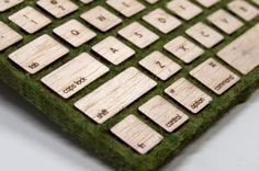 keyboard #green #design #inspiration #keyboard