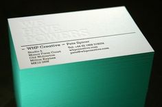 Blush°° Bespoke & custom letterpress printing in the UK #card #business