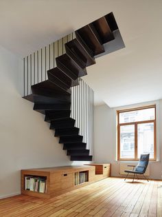 BRNK by François Martens Architecte and Edouard Brunet Architecte. #francoismartensarchitecte #edouardbrunetarchitecte #staircase