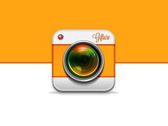 Dribbble - Gifture iOS Icon - Rebound by Stan Gursky #instagram #icon #ios #camera #logo