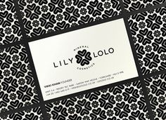 Lily Lolo #logotype #business #branding #card #identity