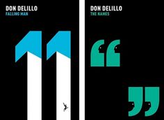 Creative Review - Don DeLillo covers by Noma Bar #print #noma #books #covers