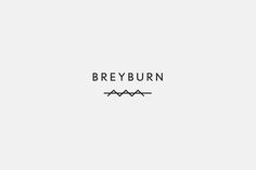 Breyburn Identity by High Tide #branding #icon #design #emblem #hightide #hightidedesign #identity #hightidecreative #logo