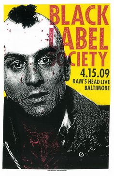 Black Label Society - Gig Poster
