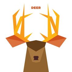 365 - Jag Nagra: Graphic Design for Print: Vancouver #deer #illustration #animal #wildlife