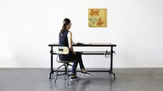 Adler Table | Ohio Design #wood #furniture #desk #workspace