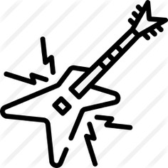 See more icon inspiration related to music and multimedia, bass guitar, electric guitar, string instrument, musical instrument, orchestra, guitar, bass, instrument and music on Flaticon.