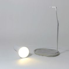Cradle Lamp by Romain Pascal #lighting #light #concrete #minimal