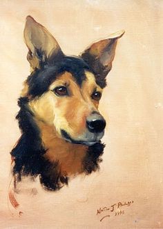 Nicola Jane Philipps (Nicky) | Portrait Commissions #portrait #painting #dog
