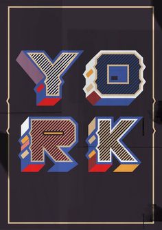 York #design #graphic #quality #typography