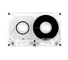 Cassette #white #cassette #black #and