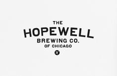 The Hopewell Brewing Company: Naming, Brand ID & Tap Handles / The Official Manufacturing Company #logo