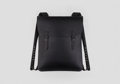 PURITAN backpack #leather #macbook #pro #bag #digitalcraft #minimal #black #backpack #puritaan