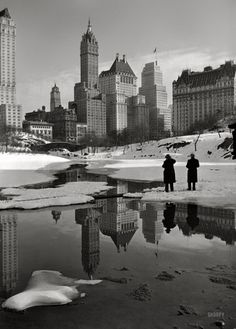 Winter Palace: 1933 | Shorpy Historic Photo Archive #white #black #photography #building #and #york #nyc #new