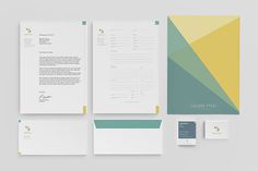 Square Pixel on Behance #stationery