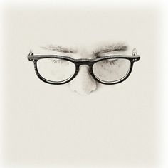 Fritz Frames by Tara O'Hehir | Designcollector #glasses #illustration #pencil #drawing
